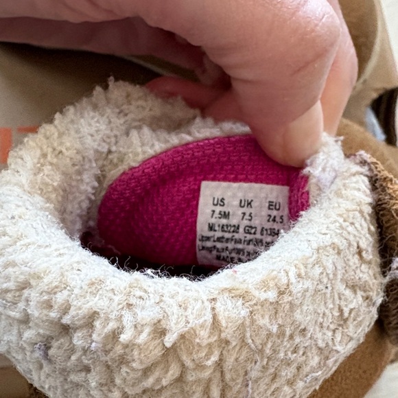 Merrell Brown Kids Boots with Fleece Lining - Picture 4 of 5